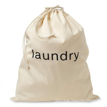 china custom eco-friendly large natural cotton heavy duty wash laundry bags canvas laundry bag